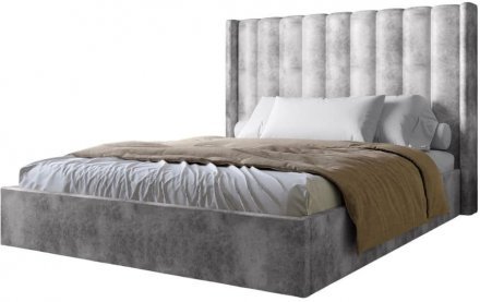 Двоспальне ліжко LION Ніно 180x200 см SILK 302 Мраморний (LION-041401) Двоспальне ліжко LION Ніно 180x200 см SILK 302 Мраморний (LION-041401)