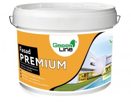 Фасадна силікон модифікована фарба Fasad Premium 3 л.
