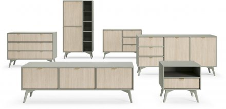 Тумба приліжкова Perfect Home Форест / Forest S54 з 1 шухлядою Евкаліпт/ялиця сканді (PFH-091473) Тумба приліжкова Perfect Home Форест / Forest S54 з 1 шухлядою Евкаліпт/ялиця сканді (PFH-091473)