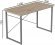 Комп'ютерний стіл Ferrum-decor Дейв 75x120x60 сірий ДСП Дуб Сан-Марино 32мм (FRD-102376)
