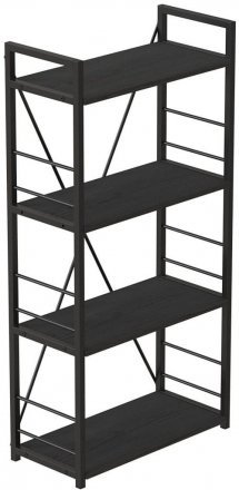 Етажерка 4/60 Ferrum-decor Серії Конект 120x60x28 чорний ДСП Сосна Кембра 16мм (FRD-104241) Етажерка 4/60 Ferrum-decor Серії Конект 120x60x28 чорний ДСП Сосна Кембра 16мм (FRD-104241)