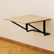 Стіл розкладний Олександр 4 Ferrum-decor 750x600x700 Чорний метал ДСП Дуб Сонома 16 мм (FRD-104895) Стіл розкладний Олександр 4 Ferrum-decor 750x600x700 Чорний метал ДСП Дуб Сонома 16 мм (FRD-104895)