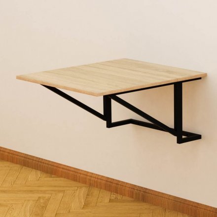Стіл розкладний Олександр 4 Ferrum-decor 750x600x700 Чорний метал ДСП Дуб Сонома 16 мм (FRD-104895) Стіл розкладний Олександр 4 Ferrum-decor 750x600x700 Чорний метал ДСП Дуб Сонома 16 мм (FRD-104895)