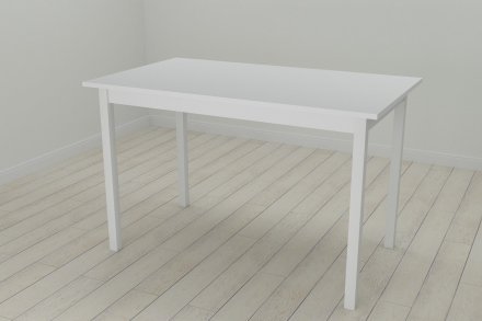 Стіл кухонний Ferrum-decor Маріо 75x120x60 Білий ДСП Біле 16мм (FRD-106197) Стіл кухонний Ferrum-decor Маріо 75x120x60 Білий ДСП Біле 16мм (FRD-106197)