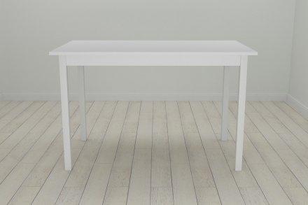 Стіл кухонний Ferrum-decor Маріо 75x120x60 Білий ДСП Біле 16мм (FRD-106197) Стіл кухонний Ferrum-decor Маріо 75x120x60 Білий ДСП Біле 16мм (FRD-106197)