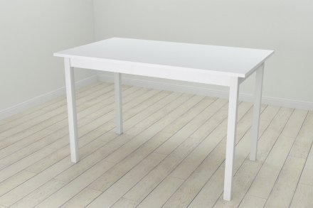 Стіл кухонний Ferrum-decor Маріо 75x120x60 Білий ДСП Біле 16мм (FRD-106197) Стіл кухонний Ferrum-decor Маріо 75x120x60 Білий ДСП Біле 16мм (FRD-106197)