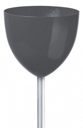 Кашпо для квітів SkyPot пластик 16 на ніжці сірий 56027 Кашпо для квітів SkyPot пластик 16 на ніжці сірий 56027