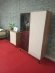 Вітрина висока з підсвіткою Вічі / Vici WT103 2-дверна Горіх/кашемір Perfect Home Польща (PFH-091278)
