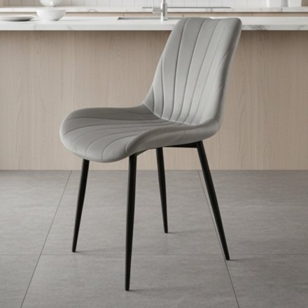 Стілець PM-008 Perfect Home Сірий (PFH-092083)