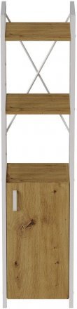 Етажерка 3/34 Ferrum-decor Серії Конект із тумбою 144x34x28 Білий ДСП Артизан (FRD-104433) Етажерка 3/34 Ferrum-decor Серії Конект із тумбою 144x34x28 Білий ДСП Артизан (FRD-104433)