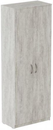 Шафа Анжело Ferrum-decor на 5 полиць 2 двері 1900x800x380 ДСП Бетон 16 мм (FRD-105054)