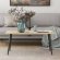 Стіл журнальний Монтана Ferrum-decor 45x100x50 Чорний метал ДСП Дуб Сонома 16 мм (FRD-106714)