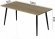 Стіл журнальний Монтана Ferrum-decor 45x100x50 Чорний метал ДСП Дуб Сонома 16 мм (FRD-106714)