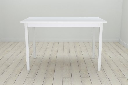 Стіл кухонний Ferrum-decor Маріо 75x120x70 Білий ДСП Біле 16мм (FRD-106198) Стіл кухонний Ferrum-decor Маріо 75x120x70 Білий ДСП Біле 16мм (FRD-106198)