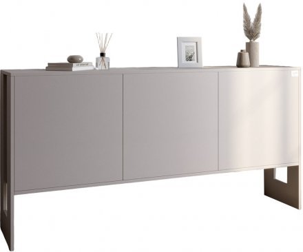 Комод-2 з 3 дверима LION Нобу 160х34х80 см Кашемір (LION-042375) Комод-2 з 3 дверима LION Нобу 160х34х80 см Кашемір (LION-042375)