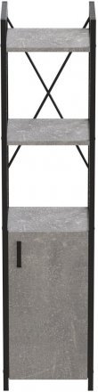 Етажерка 3/34 Ferrum-decor Серії Конект із тумбою 144x34x28 Білий ДСП Бетон (FRD-104434) Етажерка 3/34 Ferrum-decor Серії Конект із тумбою 144x34x28 Білий ДСП Бетон (FRD-104434)