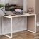 Письмовий стіл Ferrum-decor Серії Конект 75x120x60 білий ДСП Дуб Сан-Марино 16мм (FRD-104208)