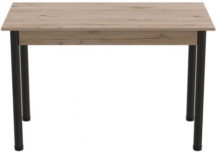 Стіл кухонний Ferrum-decor Беніта 75x120x70 Чорний ДСП Сан-Марино 16мм (FRD-105646) Стіл кухонний Ferrum-decor Беніта 75x120x70 Чорний ДСП Сан-Марино 16мм (FRD-105646)