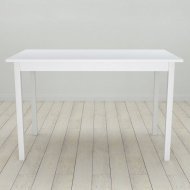 Стіл кухонний Ferrum-decor Маріо 75x120x80 Білий ДСП Біле 16мм (FRD-106199) Стіл кухонний Ferrum-decor Маріо 75x120x80 Білий ДСП Біле 16мм (FRD-106199)