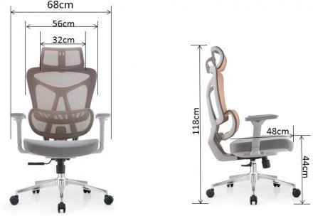 Крісло комп'ютерне HQOC-13AM Perfect Home Чорний (PFH-092085)