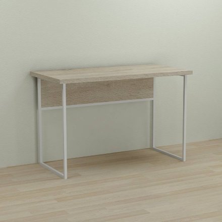 Письмовий стіл Ferrum-decor Коді 76x140x60 білий ДСП Дуб Сонома 32мм (FRD-101207) Письмовий стіл Ferrum-decor Коді 76x140x60 білий ДСП Дуб Сонома 32мм (FRD-101207)