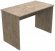 Стіл комп'ютерний Алесандро Ferrum-decor 750x1100x600 ДСП Дуб Сан-Марино 16 мм (FRD-104717)