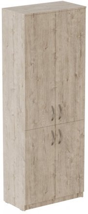 Шафа Анжело Ferrum-decor 5 полиць 4 двері 1900x800x380 ДСП Дуб Сан-Марино 16 мм (FRD-105056)