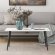 Стіл журнальний Монтана Ferrum-decor 45x100x50 Чорний метал ДСП Білий 16 мм (FRD-106717)