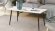 Стіл журнальний Монтана Ferrum-decor 45x100x50 Чорний метал ДСП Білий 16 мм (FRD-106717)