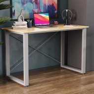 Письмовий стіл Ferrum-decor Драйв 750x1200x700 Сірий метал ДСП Дуб Сан-Марино 32 мм (FRD-103388)
