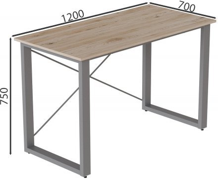 Письмовий стіл Ferrum-decor Драйв 750x1200x700 Сірий метал ДСП Дуб Сан-Марино 32 мм (FRD-103388) Письмовий стіл Ferrum-decor Драйв 750x1200x700 Сірий метал ДСП Дуб Сан-Марино 32 мм (FRD-103388)