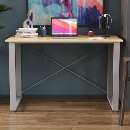 Письмовий стіл Ferrum-decor Драйв 750x1200x700 Сірий метал ДСП Дуб Сан-Марино 32 мм (FRD-103388) Письмовий стіл Ferrum-decor Драйв 750x1200x700 Сірий метал ДСП Дуб Сан-Марино 32 мм (FRD-103388)
