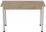 Стіл кухонний Ferrum-decor Беніта 75x120x80 Білий ДСП Сан-Марино 16мм (FRD-105647) Стіл кухонний Ferrum-decor Беніта 75x120x80 Білий ДСП Сан-Марино 16мм (FRD-105647)