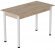 Стіл кухонний Ferrum-decor Беніта 75x120x80 Білий ДСП Сан-Марино 16мм (FRD-105647)