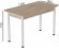 Стіл кухонний Ferrum-decor Беніта 75x120x80 Білий ДСП Сан-Марино 16мм (FRD-105647)