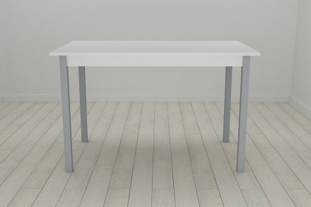 Стіл кухонний Ferrum-decor Маріо 75x120x60 Сірий ДСП Біле 16мм (FRD-106200) Стіл кухонний Ferrum-decor Маріо 75x120x60 Сірий ДСП Біле 16мм (FRD-106200)