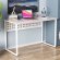 Стіл письмовий Майк Ferrum-decor 75x140x70 Білий метал ДСП Бетон 16 мм (FRD-106538)