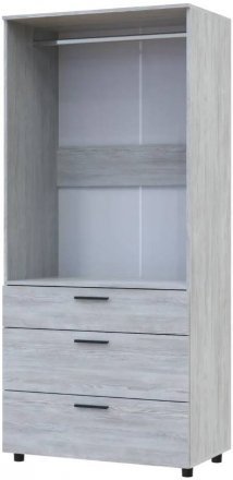 Шафа для одягу Doros Торн Сосна Натті 2 ДСП/3Ш (штанга) 90х51.6х200 (DRS-012076) Шафа для одягу Doros Торн Сосна Натті 2 ДСП/3Ш (штанга) 90х51.6х200 (DRS-012076)