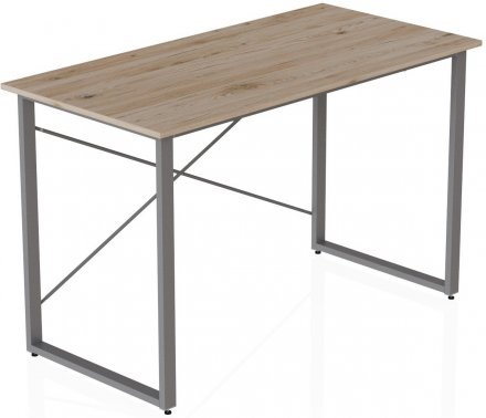Комп'ютерний стіл Ferrum-decor Дейв 75x140x60 сірий ДСП Дуб Сан-Марино 16мм (FRD-102381)