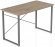 Комп'ютерний стіл Ferrum-decor Дейв 75x140x60 сірий ДСП Дуб Сан-Марино 16мм (FRD-102381)