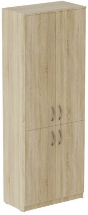Шафа Анжело Ferrum-decor 5 полиць 4 двері 1900x800x380 ДСП Дуб Сонома 16 мм (FRD-105058)