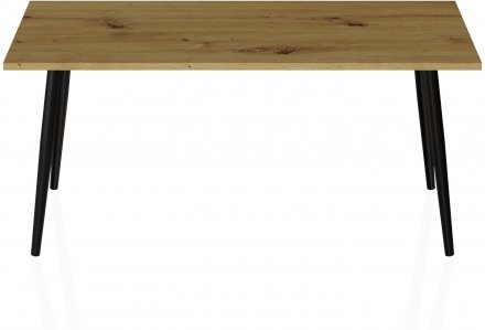 Стіл журнальний Монтана Ferrum-decor 45x100x50 Чорний метал ДСП Дуб Артизан 16 мм (FRD-106718) Стіл журнальний Монтана Ferrum-decor 45x100x50 Чорний метал ДСП Дуб Артизан 16 мм (FRD-106718)