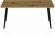 Стіл журнальний Монтана Ferrum-decor 45x100x50 Чорний метал ДСП Дуб Артизан 16 мм (FRD-106718)