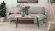 Стіл журнальний Монтана Ferrum-decor 45x100x50 Чорний метал ДСП Дуб Артизан 16 мм (FRD-106718)