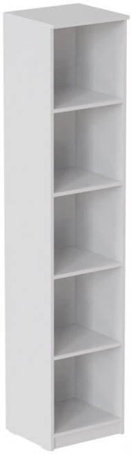 Пенал Анжело Ferrum-decor на 5 полиць 1900x400x380 ДСП Біле 16 мм (FRD-104899)