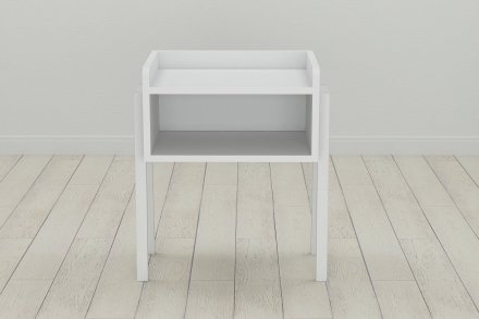 Тумба модульна Ferrum-decor Джузі 540x450x320 метал Білий ДСП Біле 16 мм (FRD-102975) Тумба модульна Ferrum-decor Джузі 540x450x320 метал Білий ДСП Біле 16 мм (FRD-102975)