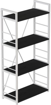 Етажерка 4/60 Ferrum-decor Серії Конект 120x60x28 білий ДСП Сосна Кембра 16мм (FRD-104247)