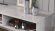 Тумба під ТВ Невада Ferrum-decor 45x100x38 Чорний метал ДСП Бетон 16 мм (FRD-106719)