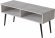 Тумба під ТВ Невада Ferrum-decor 45x100x38 Чорний метал ДСП Бетон 16 мм (FRD-106719)