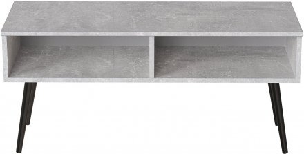 Тумба під ТВ Невада Ferrum-decor 45x100x38 Чорний метал ДСП Бетон 16 мм (FRD-106719) Тумба під ТВ Невада Ferrum-decor 45x100x38 Чорний метал ДСП Бетон 16 мм (FRD-106719)